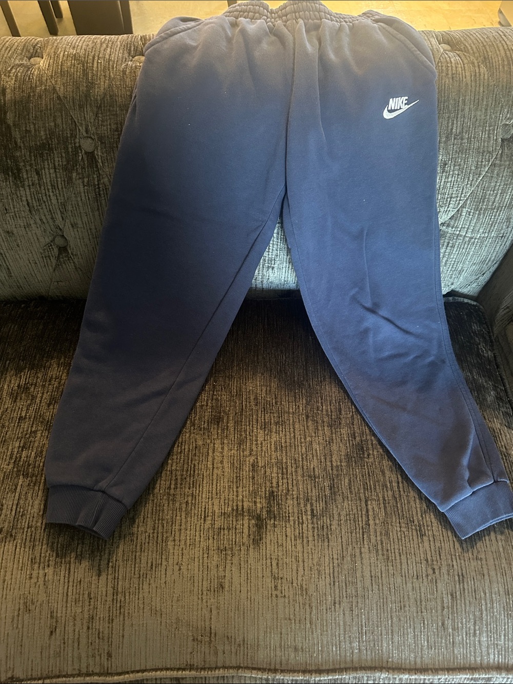 Nike Kids Navy Sweat Fleece Joggers